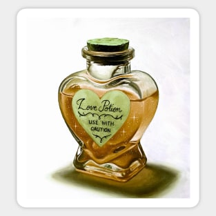 Fall in Love potion - use with caution Sticker